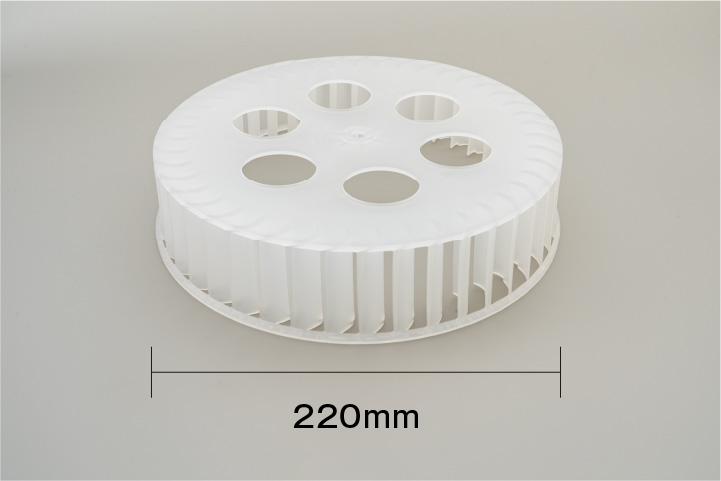 プラスチックシロッコファン