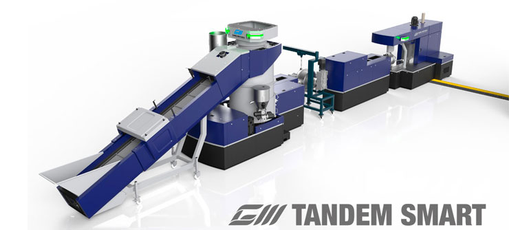 タンデム式押出機　TANDEM SMART