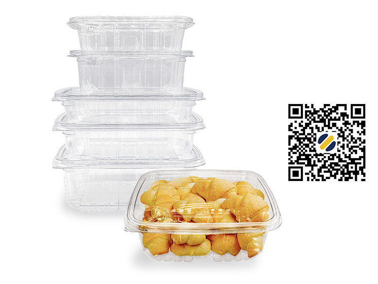 透明度の高い生鮮食品包装箱